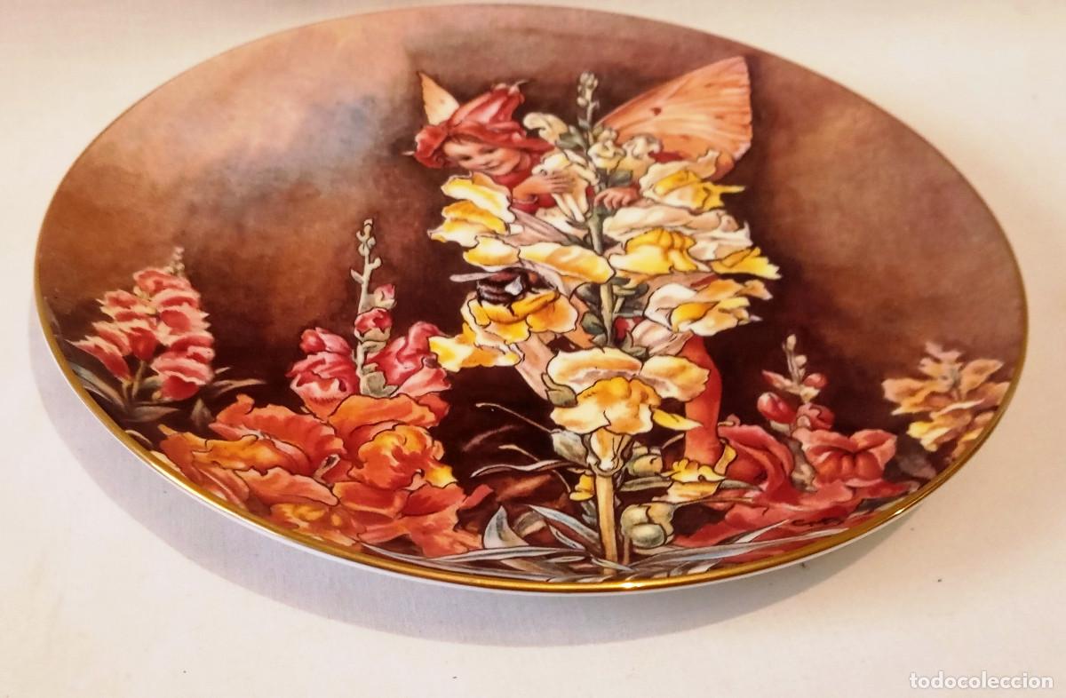 Antig&uuml;edades: Plato decorativo &rdquo;The Snapdragon Fairy&rdquo;