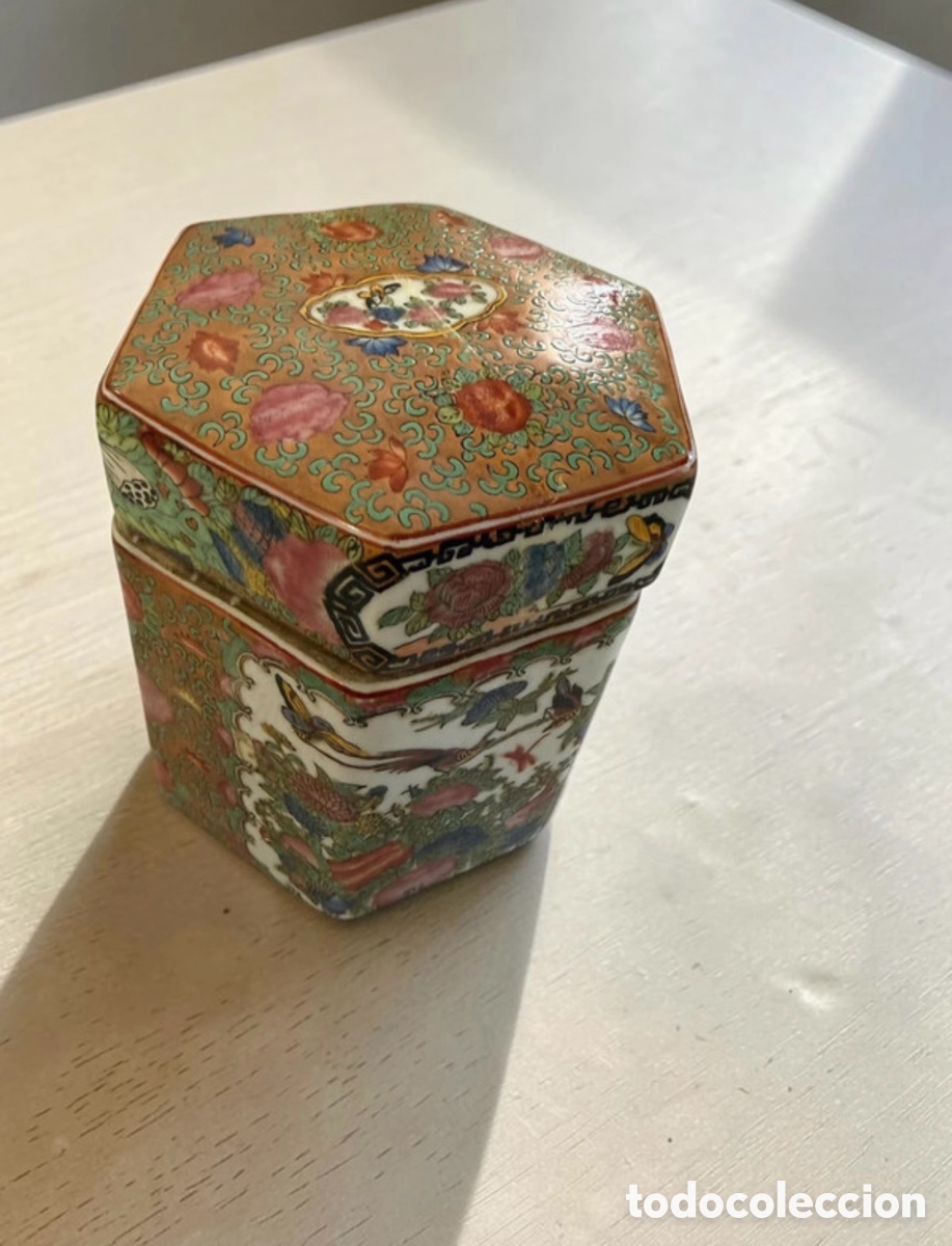 Antig&uuml;edades: Caja porcelana china