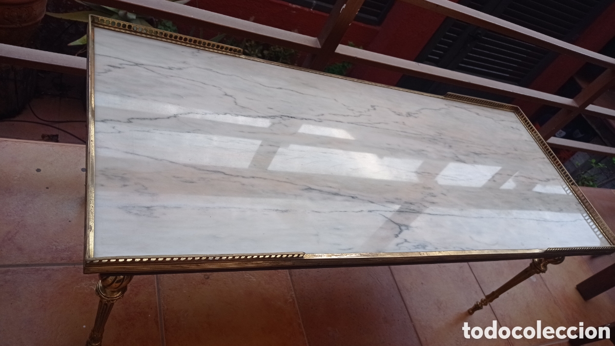 Antig&uuml;edades: Mesa de centro estilo Luis XVI - Foto 2