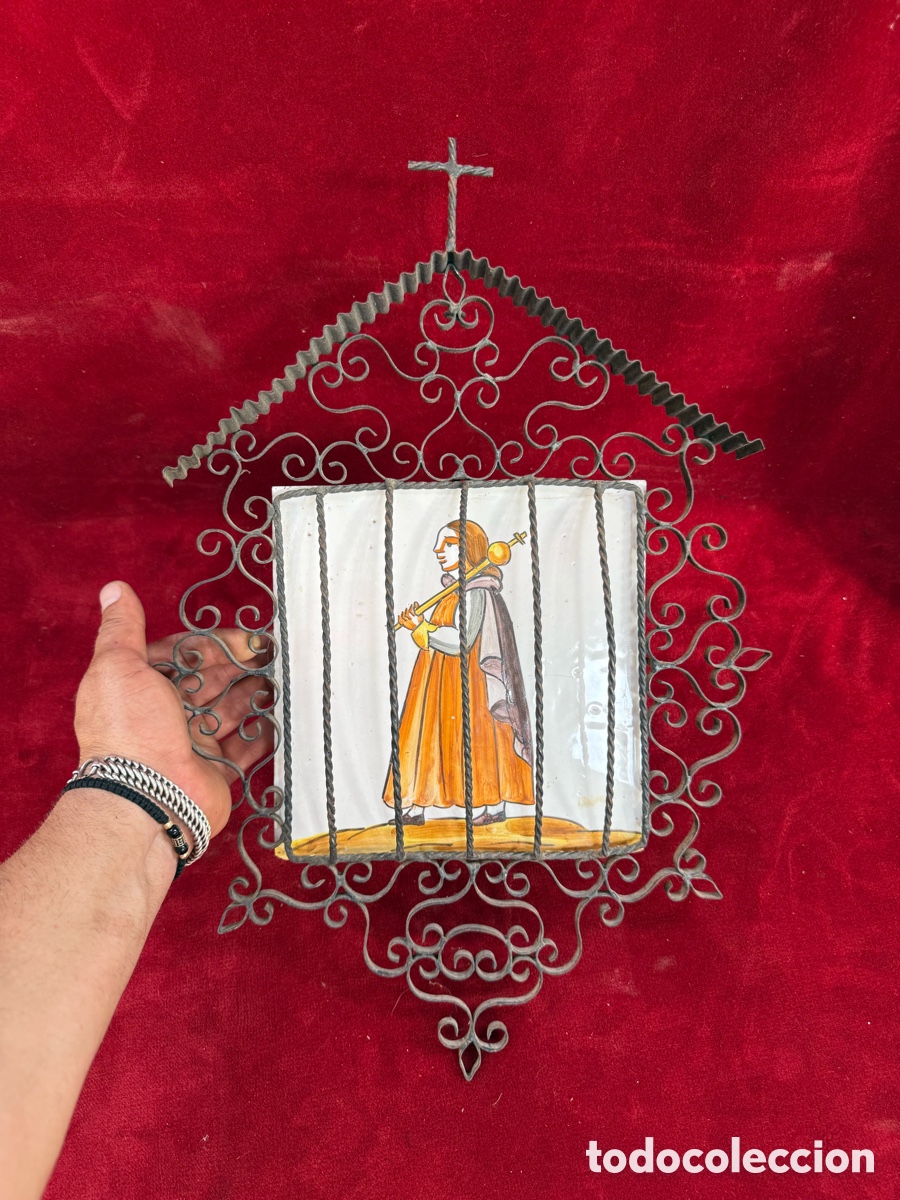Antig&uuml;edades: Antiguo y precioso marco religioso!