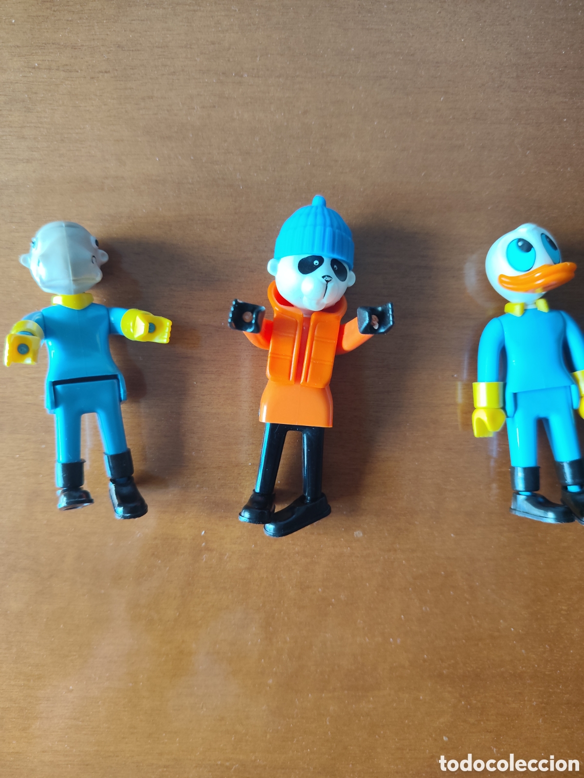 Antig&uuml;edades: 3 figuras clones tipo Playmobil - Disney de Kiosco