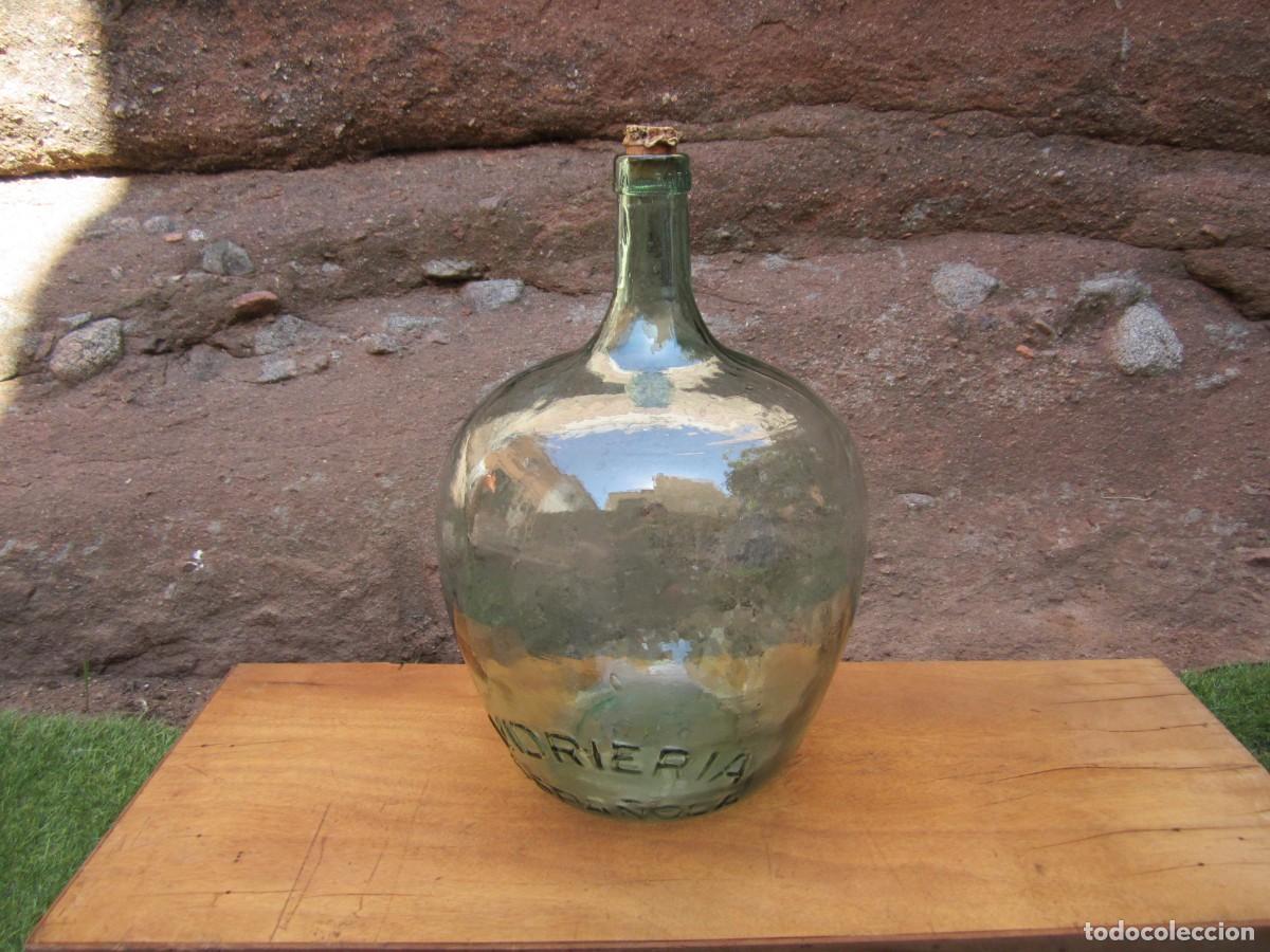 Antig&uuml;edades: Damajuana antigua, garrafa 20 litros.