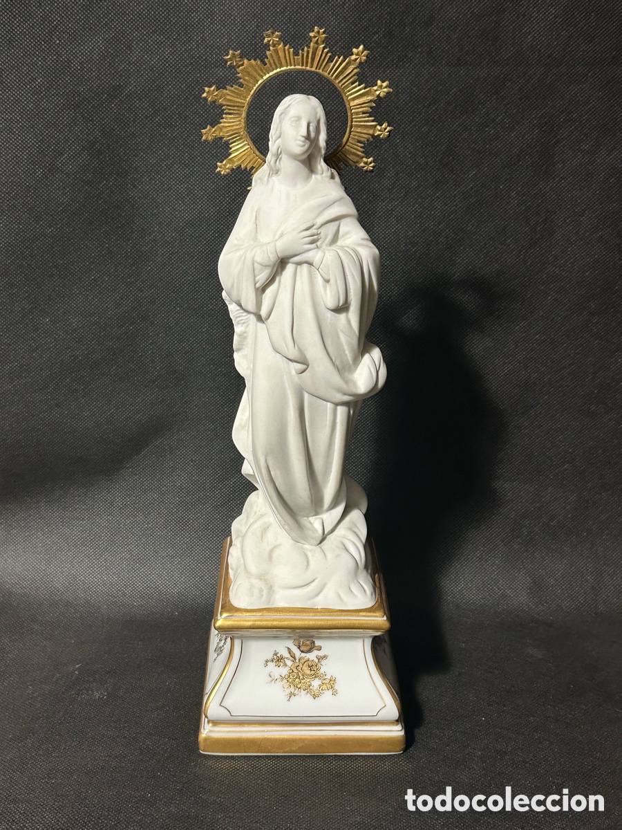 Antig&uuml;edades: Antigua figura de biscuit - PORCELANAS BIDASOA