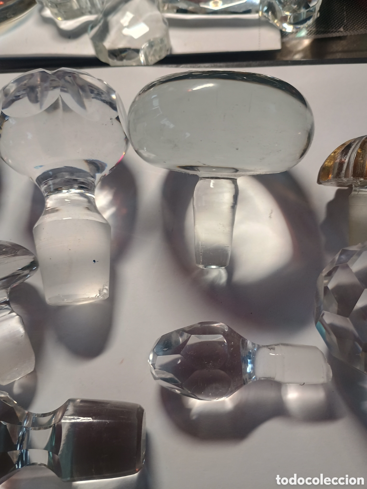 Antig&uuml;edades: TAPONES DE CRISTAL VARIOS - Foto 3