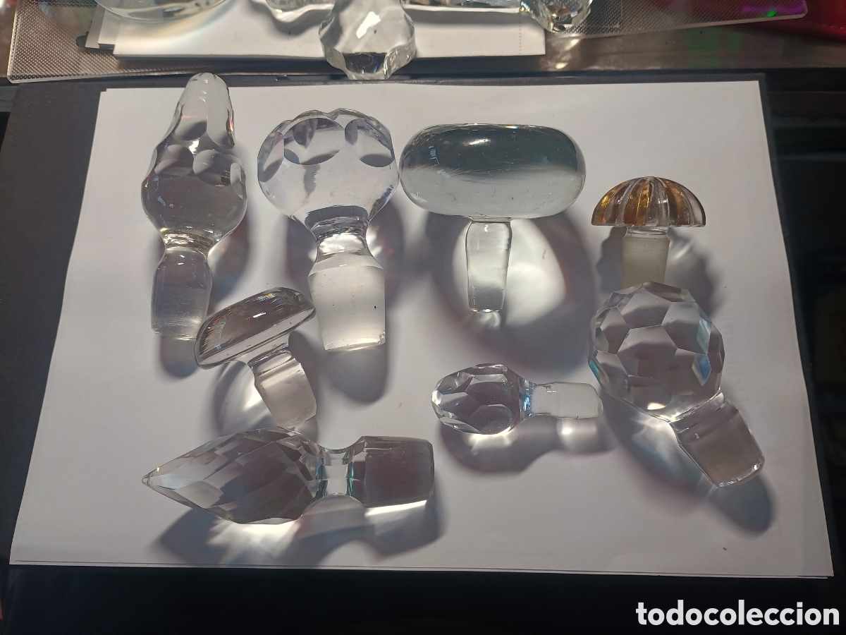 Antig&uuml;edades: TAPONES DE CRISTAL VARIOS - Foto 1
