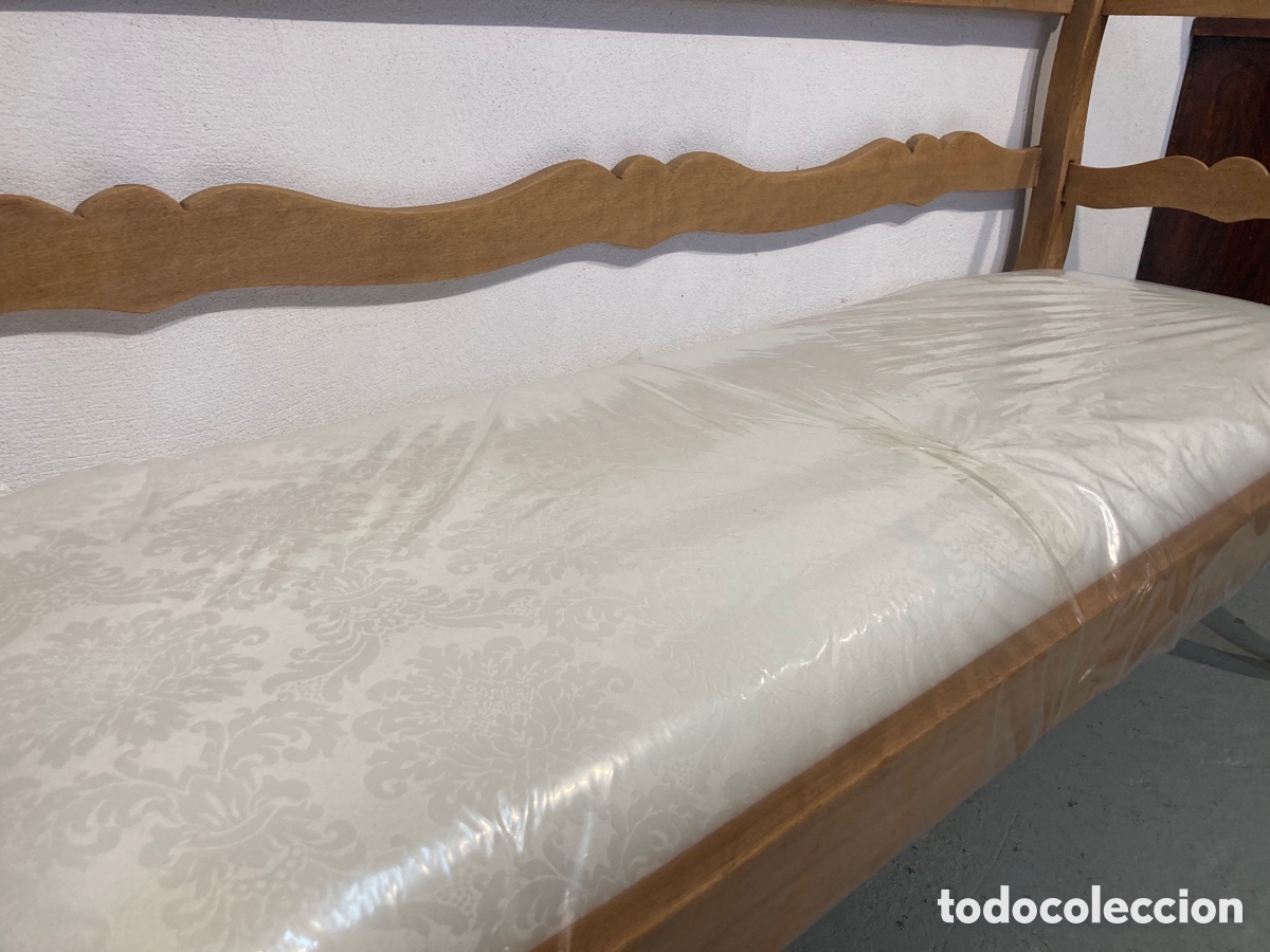 Antig&uuml;edades: Antiguo sof&aacute; decapado tapizado - Foto 7