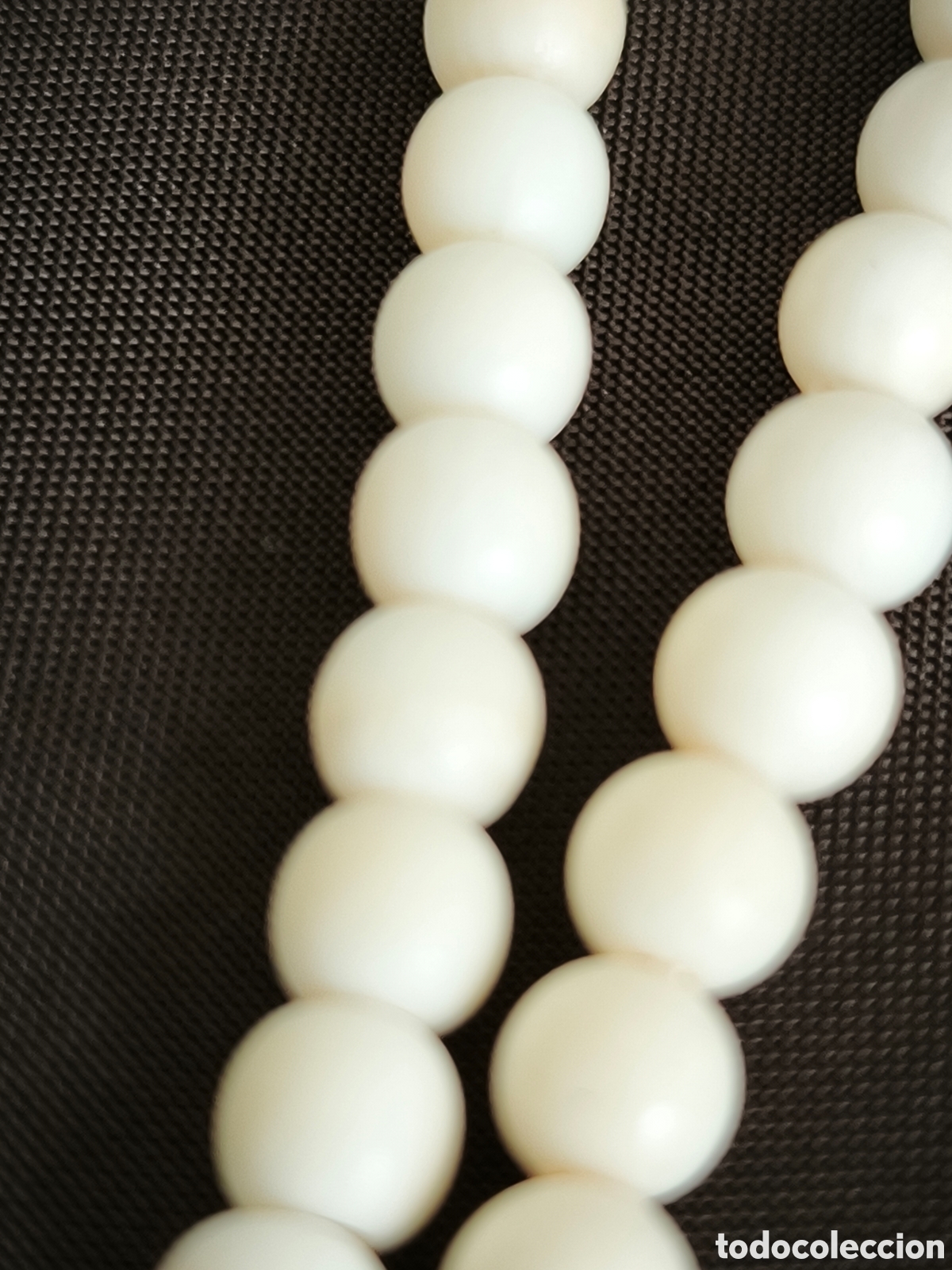 Antig&uuml;edades: ANTIGUO COLLAR DE MARFIL LARGO