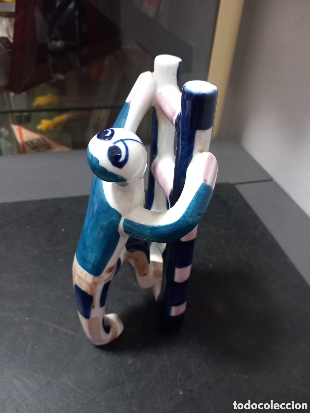 Antiguidades: PORCELANA SARGADELOS ALBA&Ntilde;IL HOMBRE EN LA ESCALERA ORIGINAL