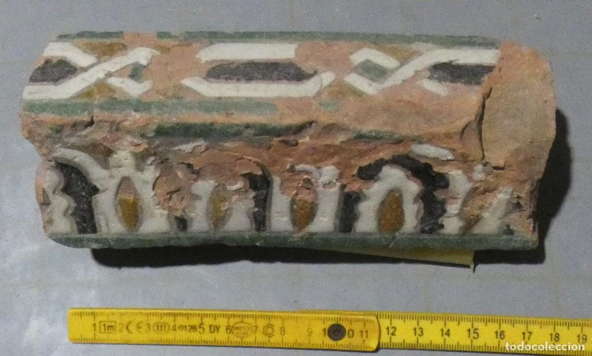 Oggetti Antichi: Azulejos Espa&ntilde;ol, Alizar, Cuerda seca, Toledo siglo 15