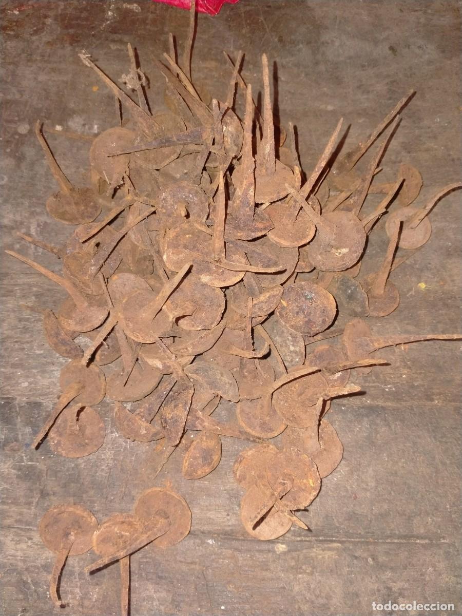 Antig&uuml;edades: 100 CLAVOS FORJA MUY ANTIGUOS DIFICILES DE CONSEGUIR
