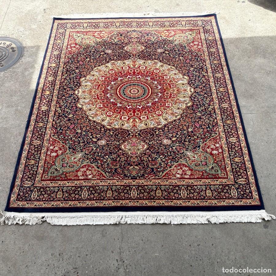 Antig&uuml;edades: Alfombra de Lana Oriental
