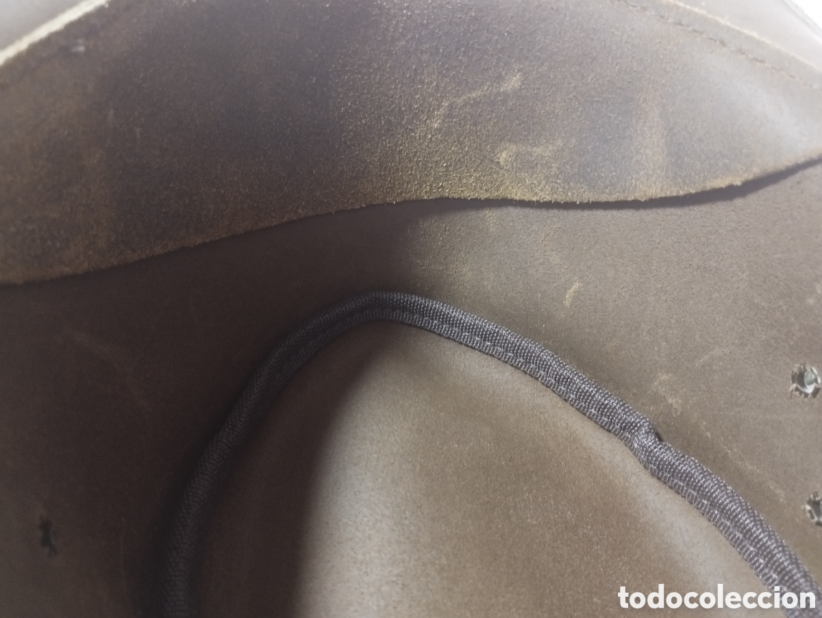 Antig&uuml;edades: Sombrero de cuero aut&eacute;ntico - Foto 9
