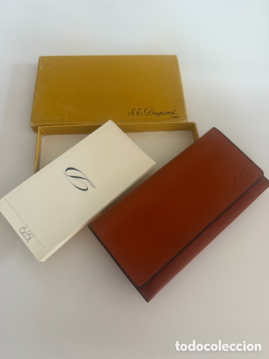 Antig&uuml;edades: Agenda S.T. Dupont Par&iacute;s 1979 Lujo Vintage