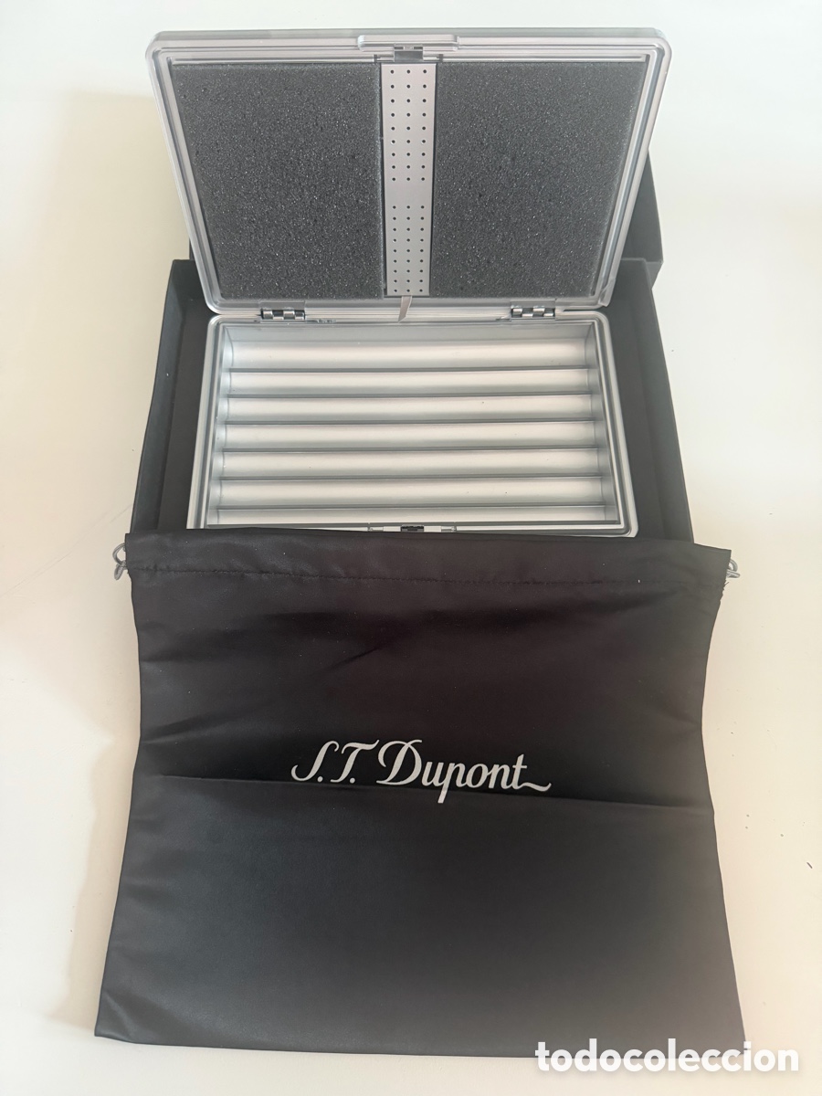 Antig&uuml;edades: Humidor Viaje S.T. Dupont Original Puros