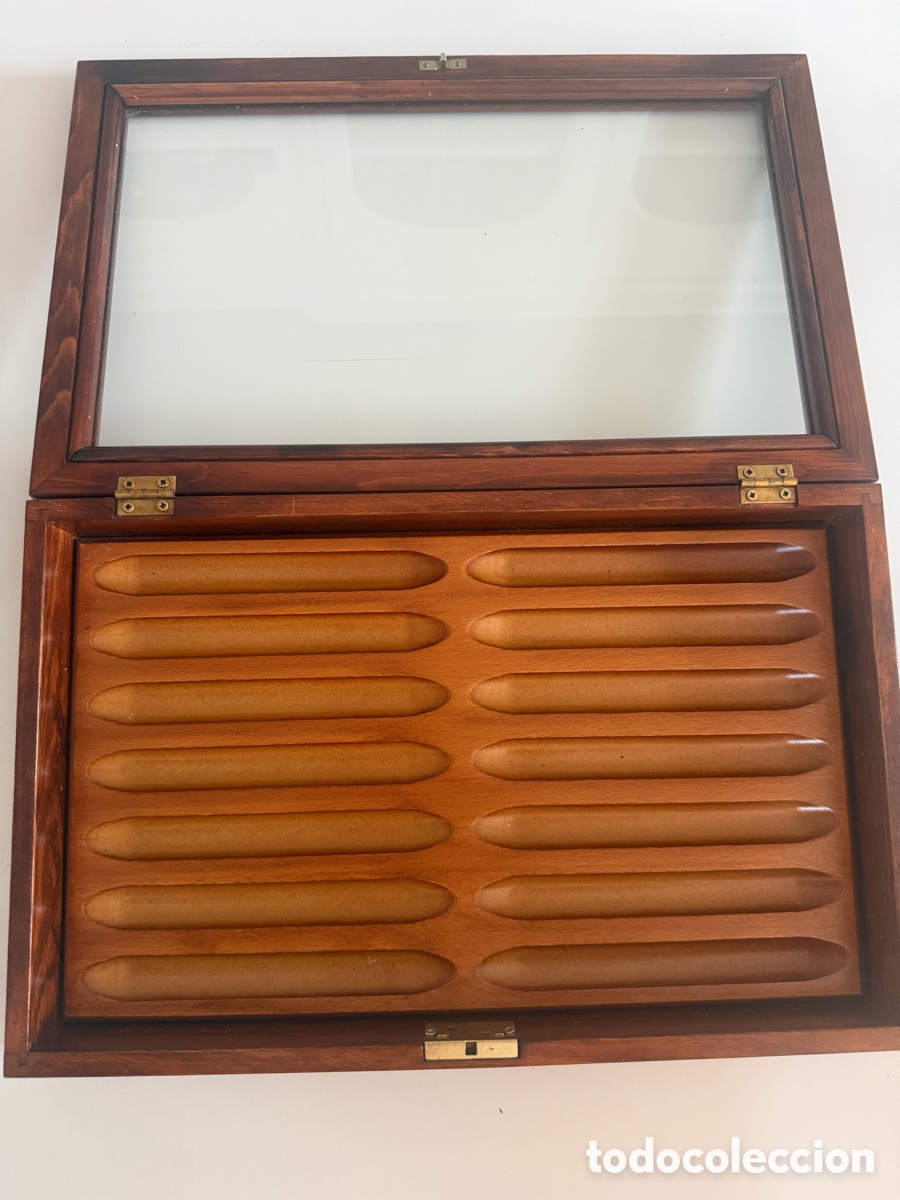Antig&uuml;edades: Expositor Pedro Dur&aacute;n Madera y Cristal - Foto 2