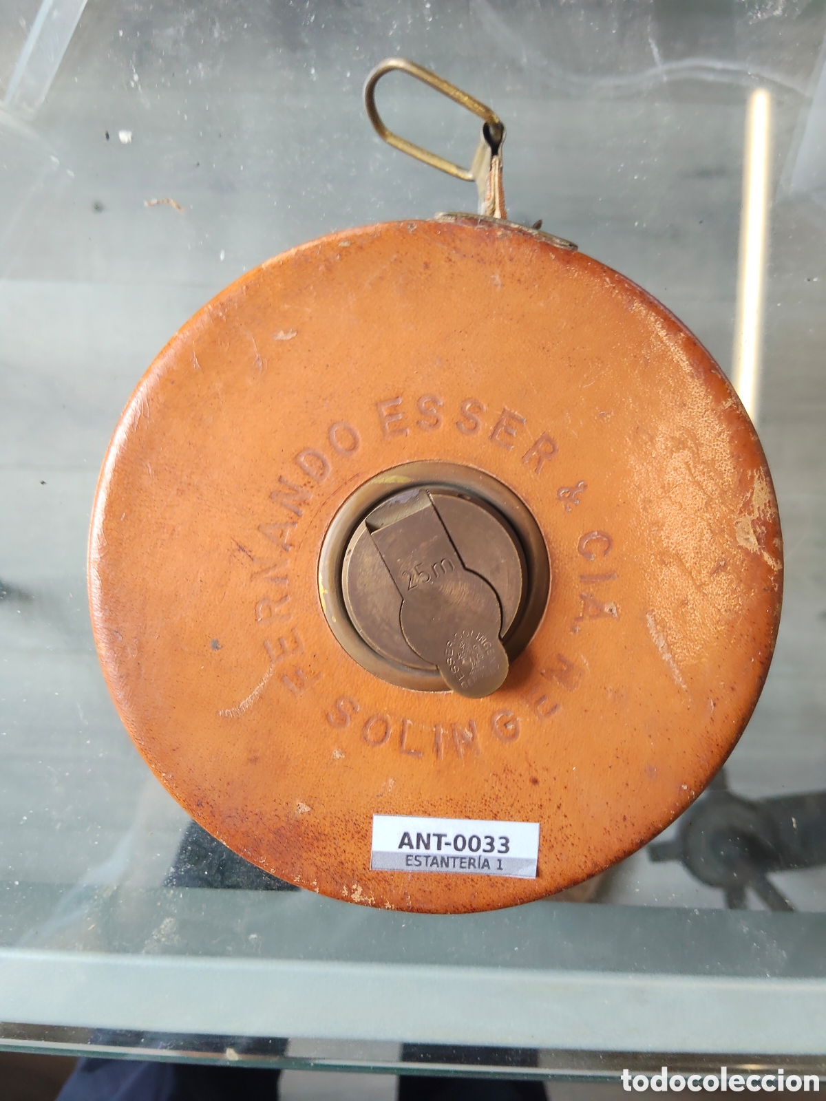 Antig&uuml;edades: Antigua cinta m&eacute;trica solingen