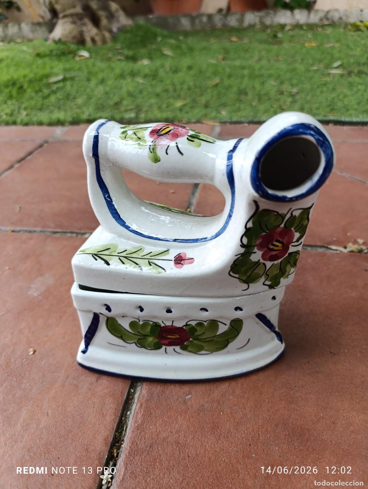 Antig&uuml;edades: ANTIGUA PLANCHA EN CERAMICA. - Foto 1