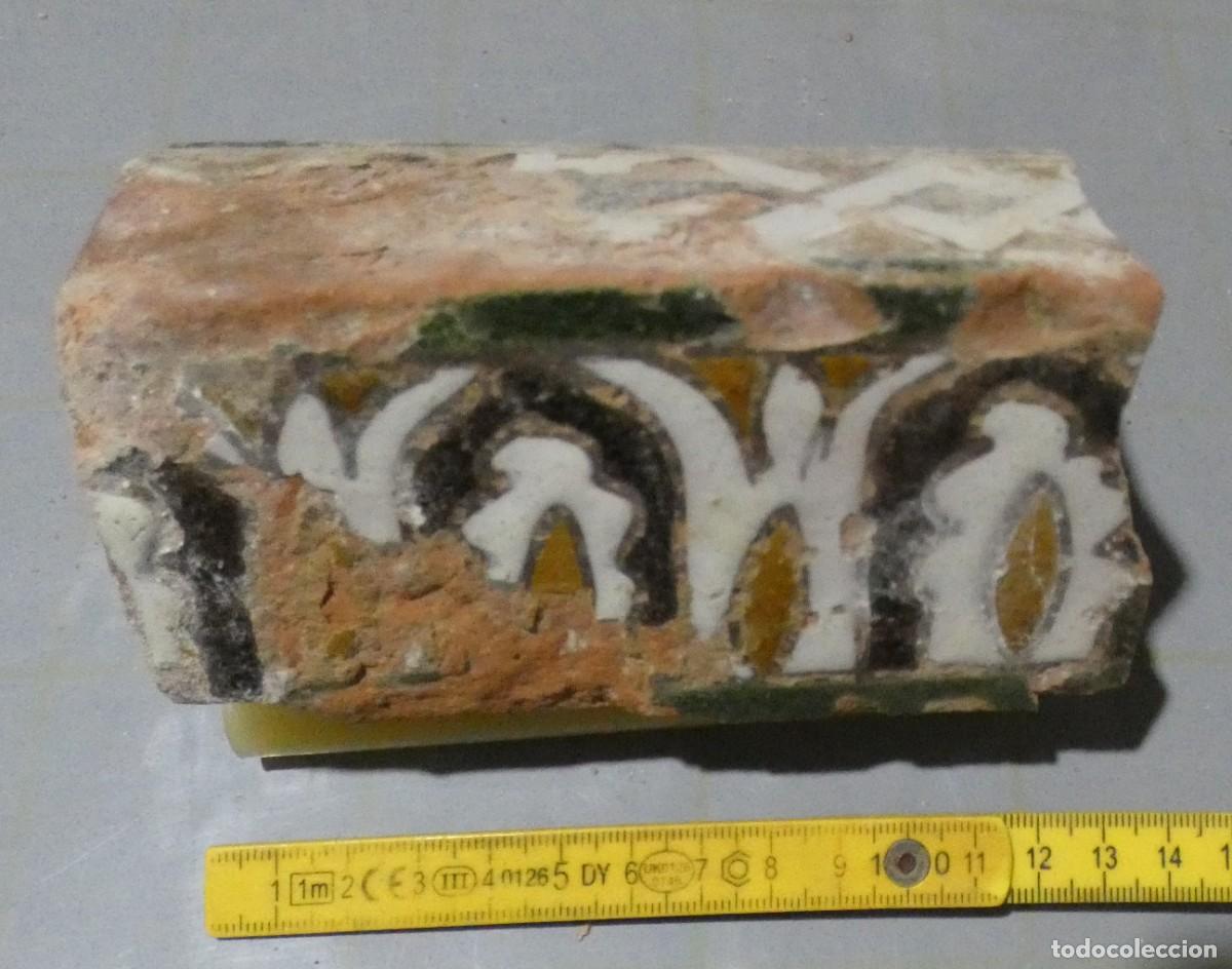 Antiquit&eacute;s: Azulejos Espa&ntilde;ol, Alizar, Cuerda seca, Toledo siglo 15