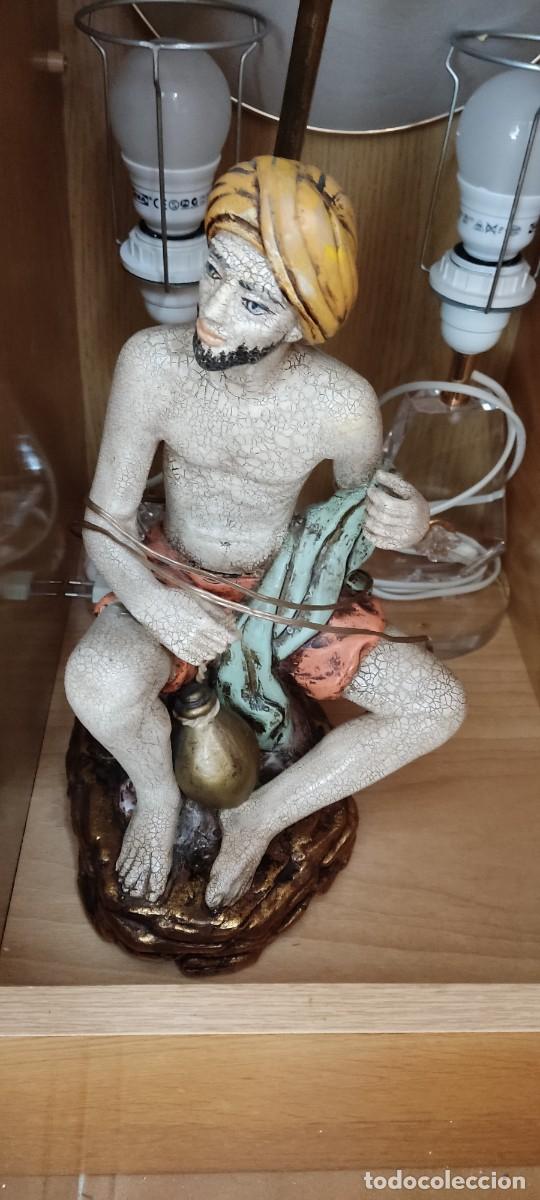 Antig&uuml;edades: Lamparilla pie y cupula
