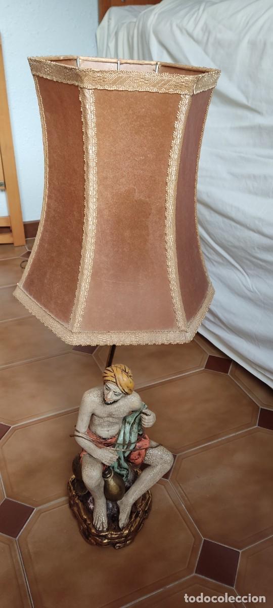 Antig&uuml;edades: Lamparilla pie y cupula - Foto 3
