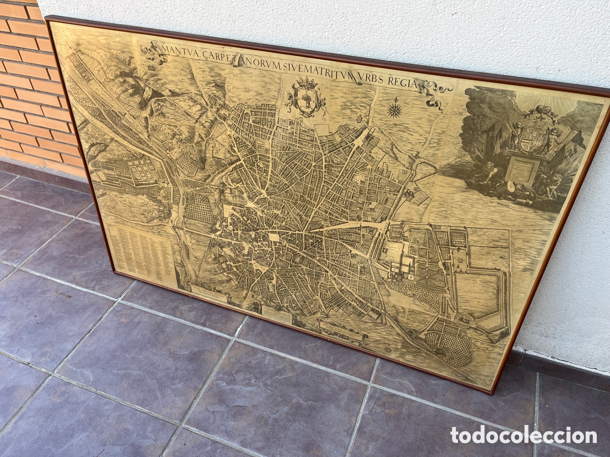 Antig&uuml;edades: Plano Madrid antiguo Texeira - Foto 1