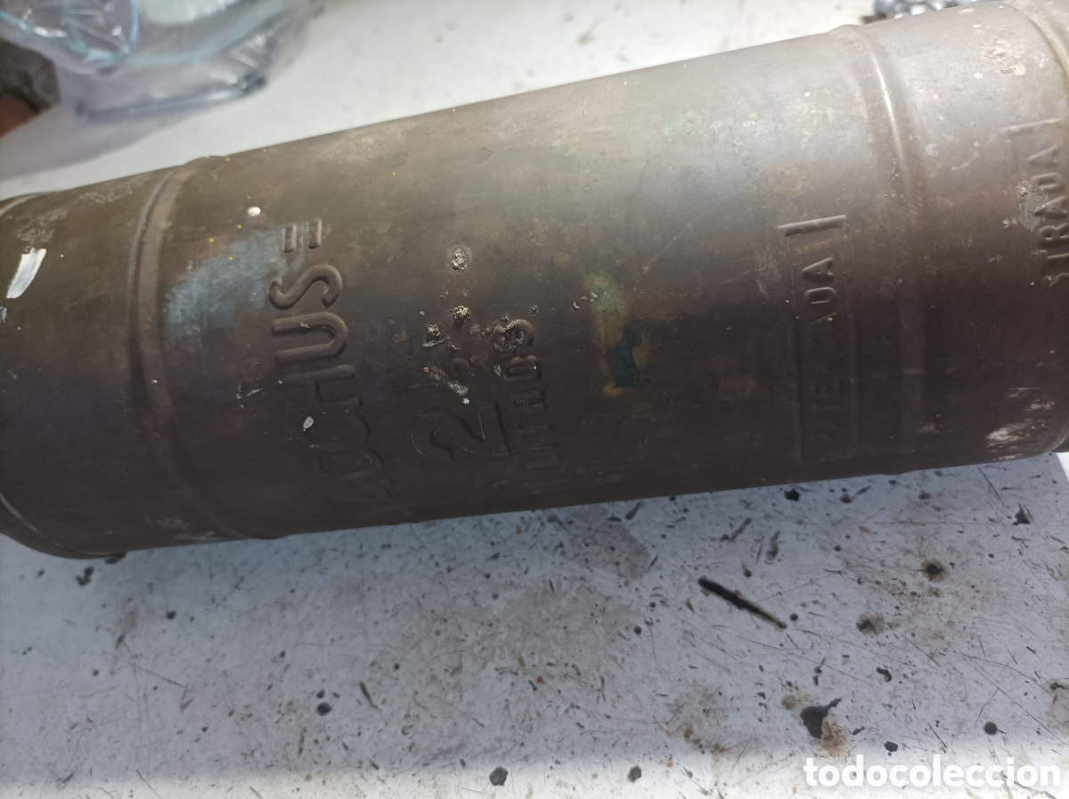 Antig&uuml;edades: Fumigadora Bacchus 2 l cobre - Foto 2
