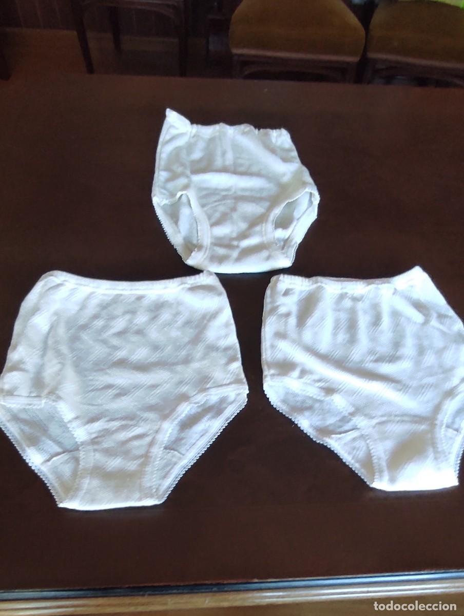 Antig&uuml;edades: LOTE DE 3 BRAGUITAS CLASICAS VINTAGE PARA NI&Ntilde;A/JUVENIL.