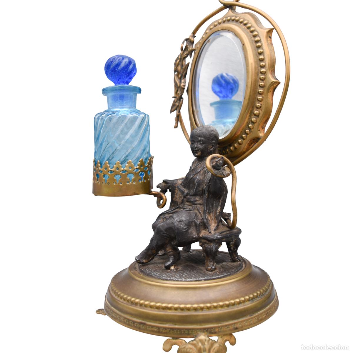 Antig&uuml;edades: Espejo de tocador perfumero - Foto 1