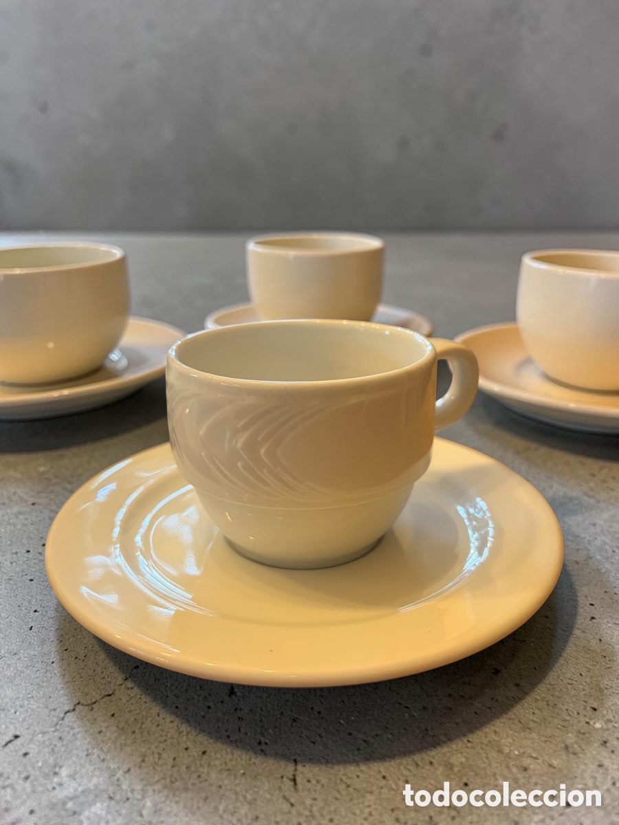 Antig&uuml;edades: Juego de caf&eacute; 6 servicios Porvasal