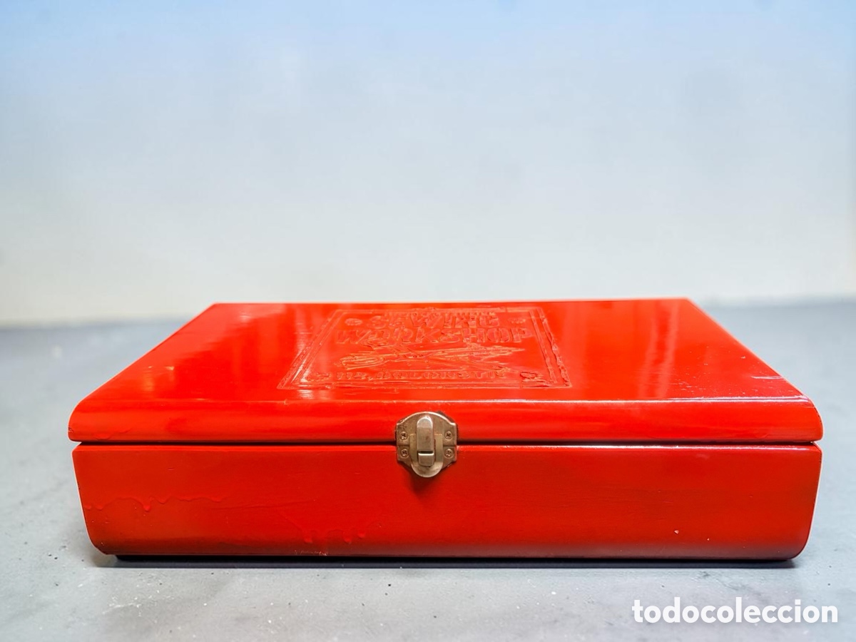 Antig&uuml;edades: Antigua caja de t&eacute; Lipton decorada - Foto 4