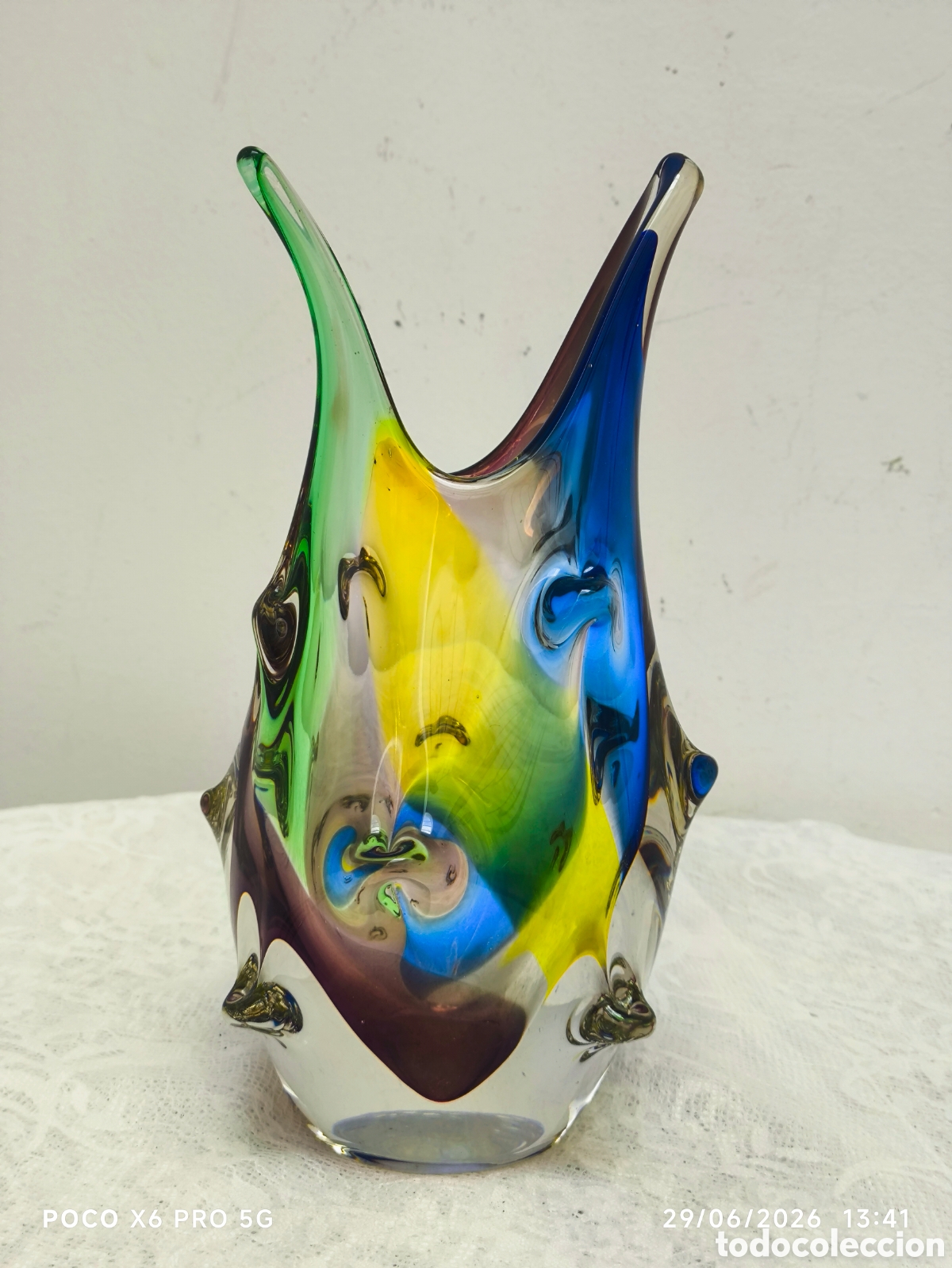Antig&uuml;edades: Exclusivo Jarr&oacute;n murano 1960