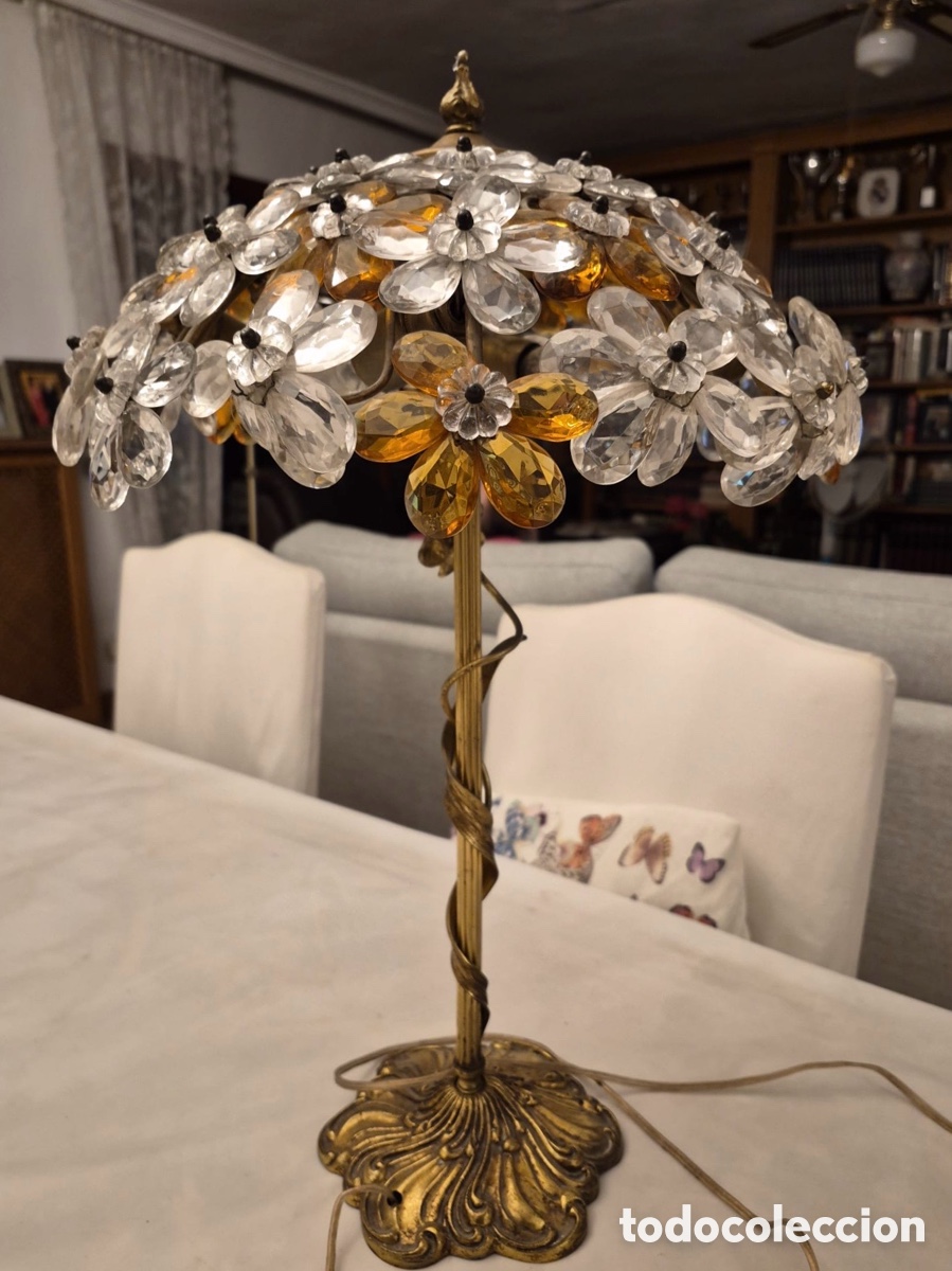 Antig&uuml;edades: L&aacute;mpara de mesa Murano - Foto 1