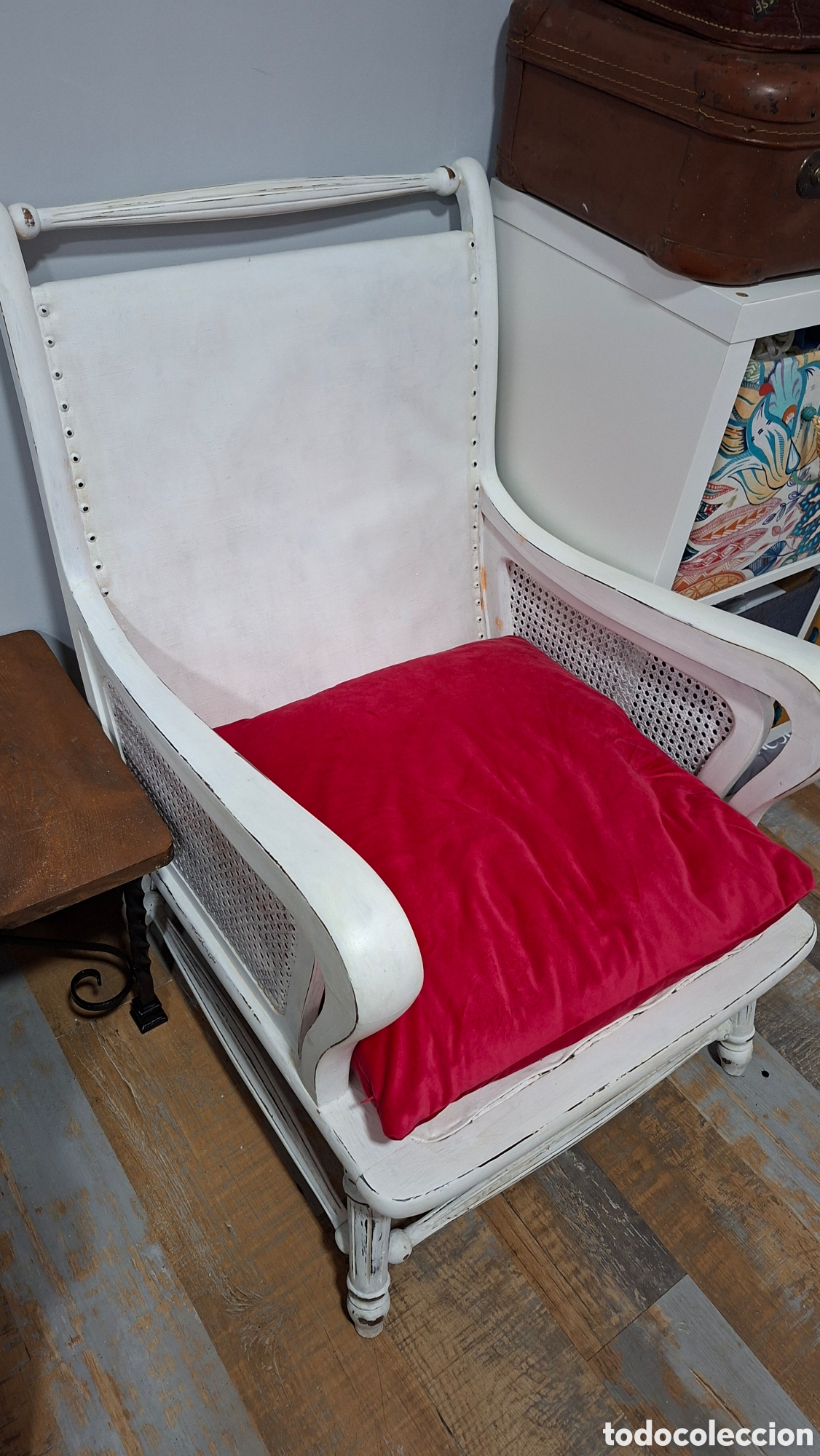 Antig&uuml;edades: Par de Sillones Madera Antiguos - Foto 3