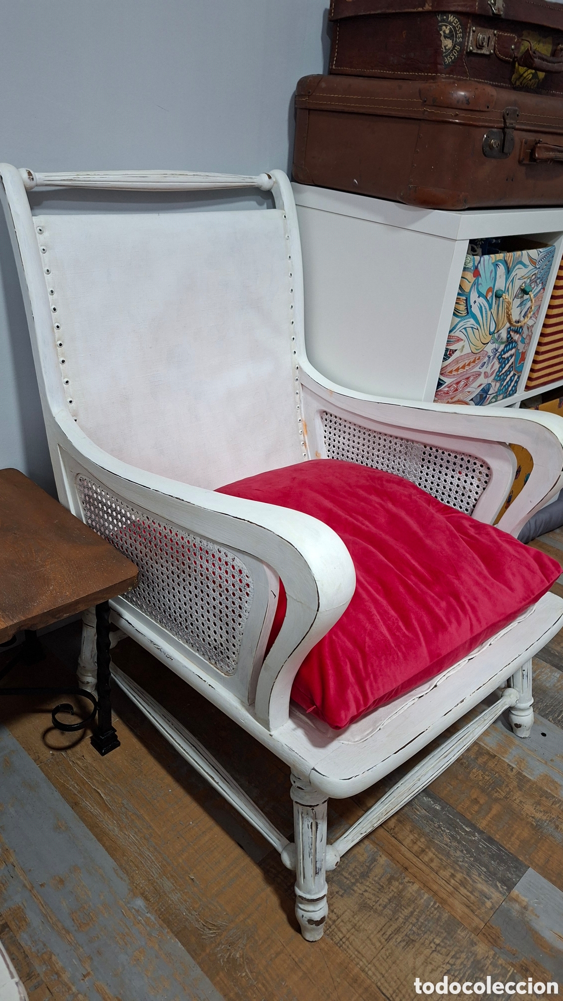 Antig&uuml;edades: Par de Sillones Madera Antiguos - Foto 4