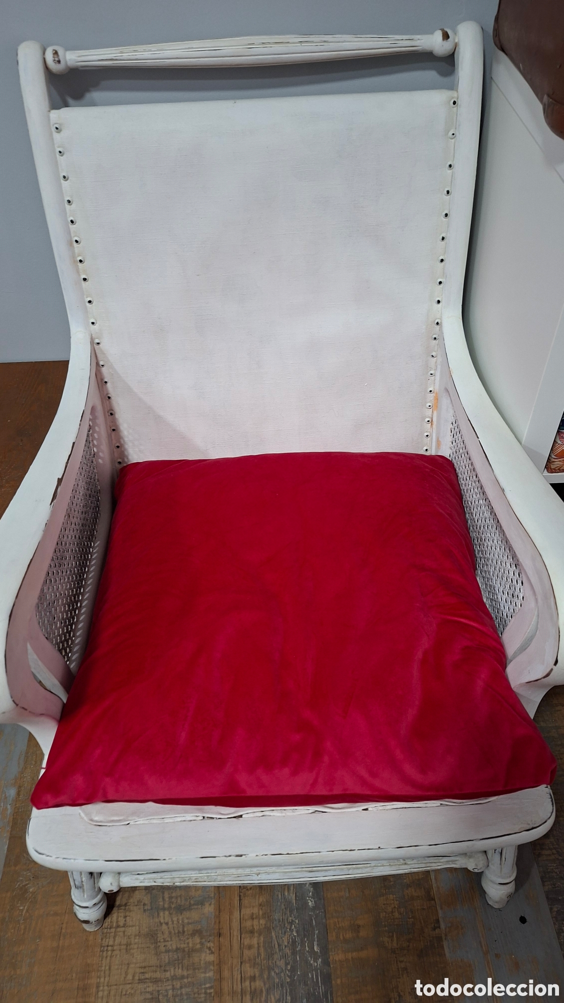 Antig&uuml;edades: Par de Sillones Madera Antiguos - Foto 7
