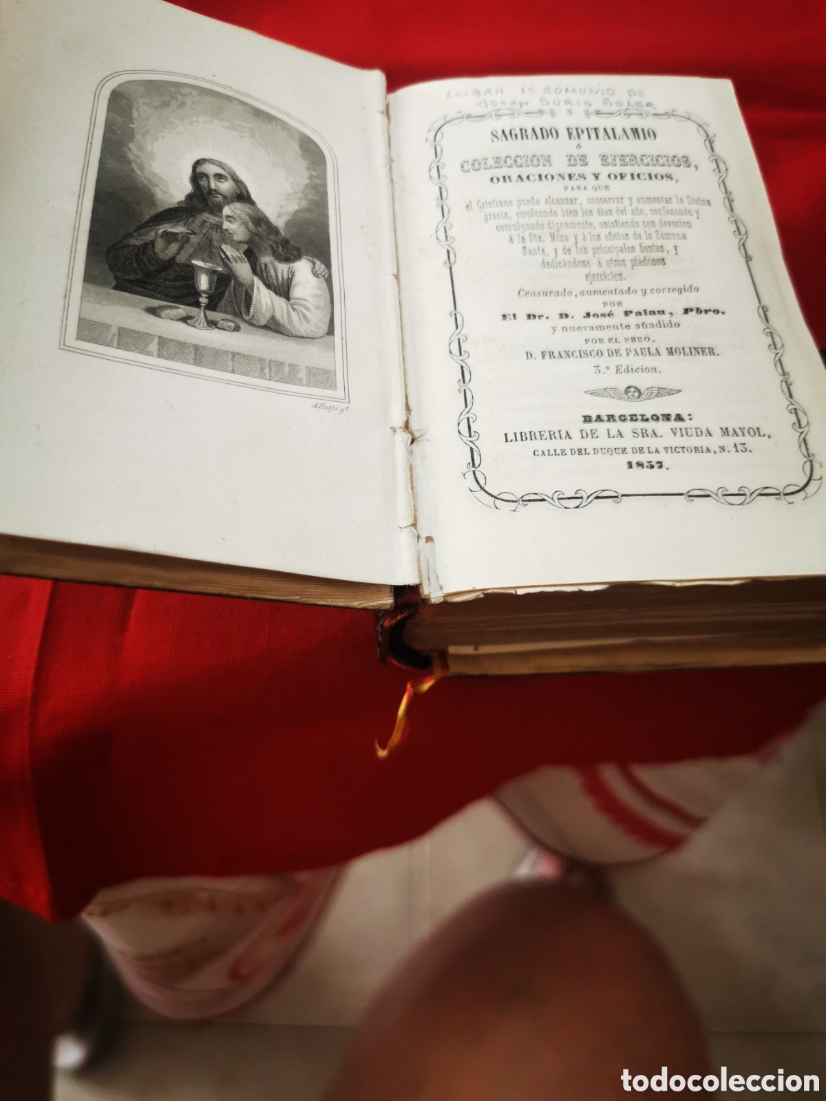 Antig&uuml;edades: Misal Carey y plata 1857 - Foto 7