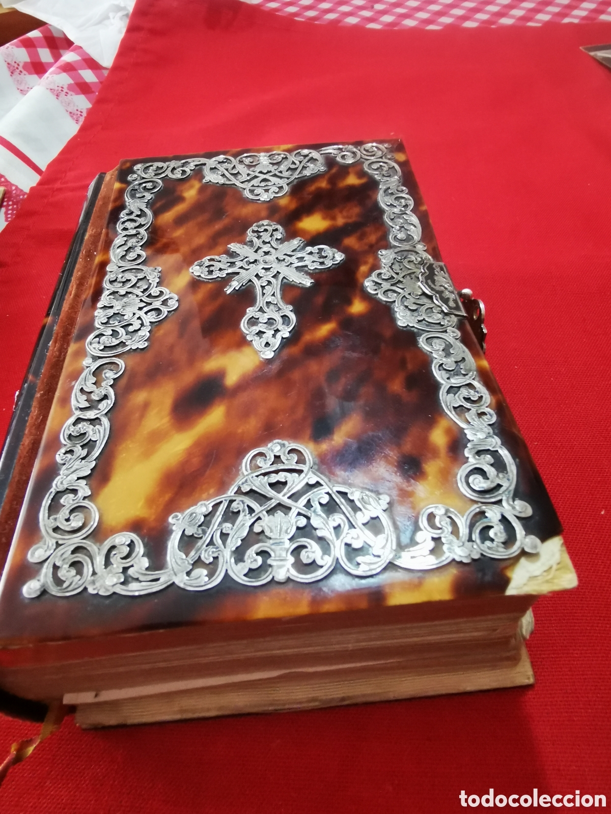 Antig&uuml;edades: Misal Carey y plata 1857 - Foto 1
