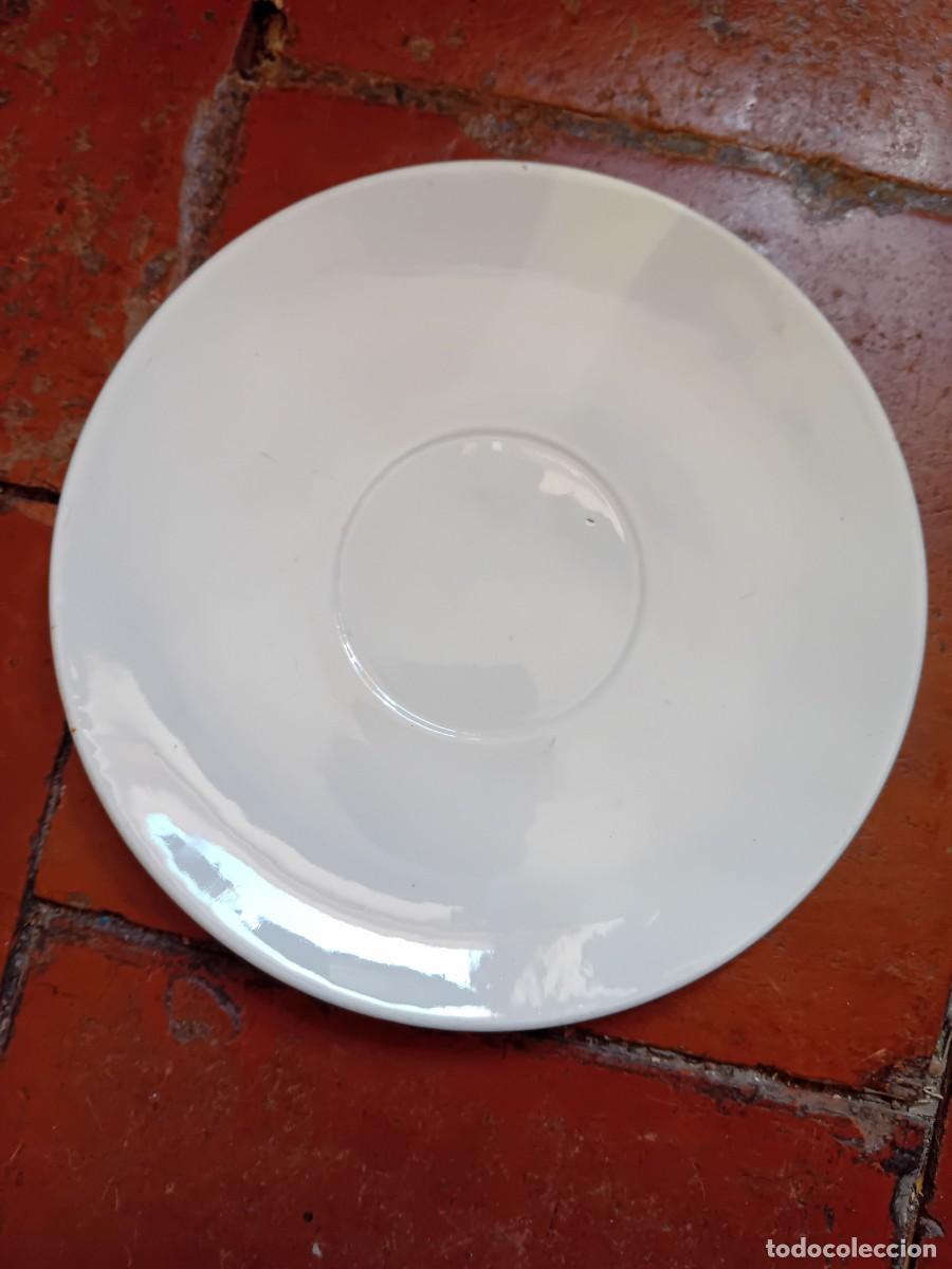 Antig&uuml;edades: Plato de loza siglo 19 principios del siglo XX