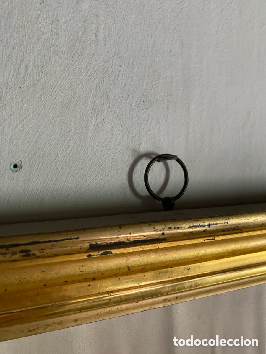 Antig&uuml;edades: Cuadro de seda bordado de 1868 - Foto 14