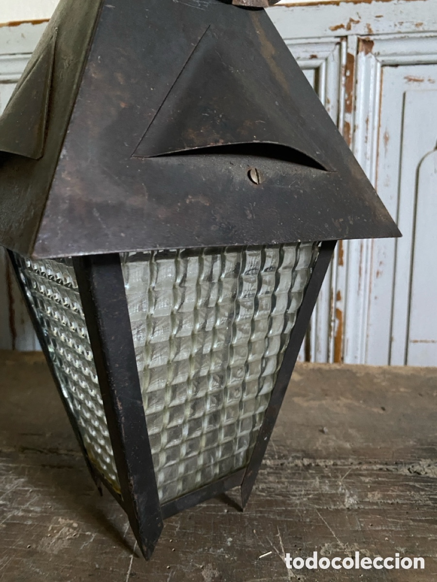 Antig&uuml;edades: Farol antiguo grande - Foto 3