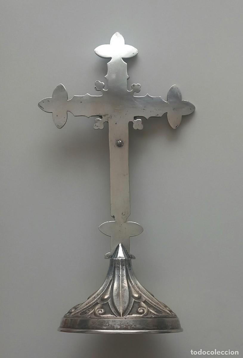Antig&uuml;edades: CRUZ CON PUNZ&Oacute;N. 31 cm. - Foto 4