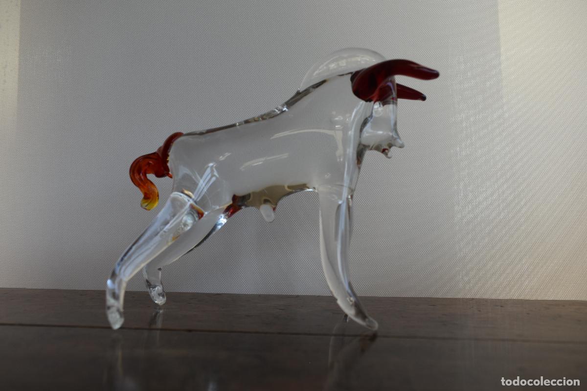 Oggetti Antichi: Toro de cristal de Murano
