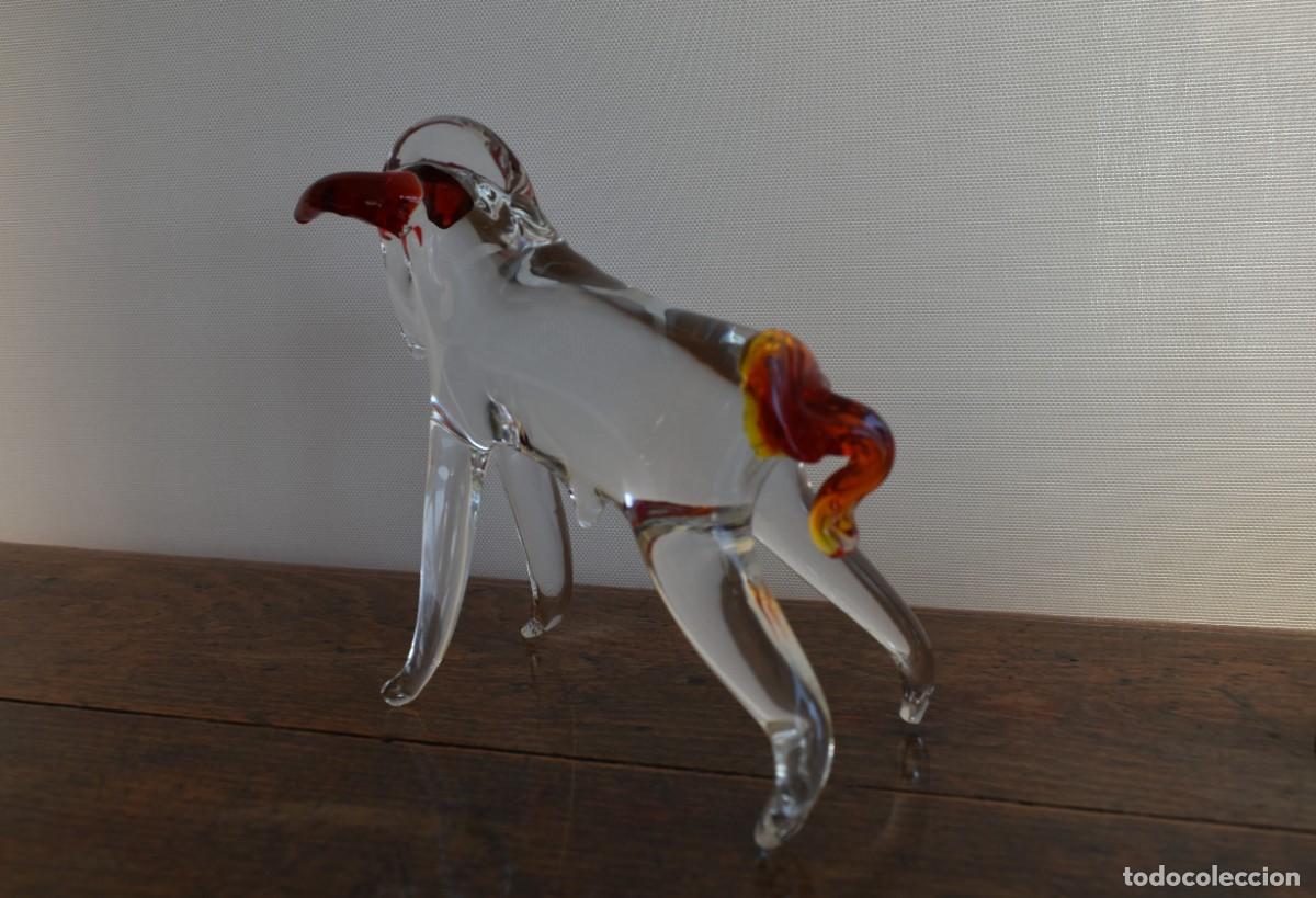 Antig&uuml;edades: Toro de cristal de Murano - Foto 5