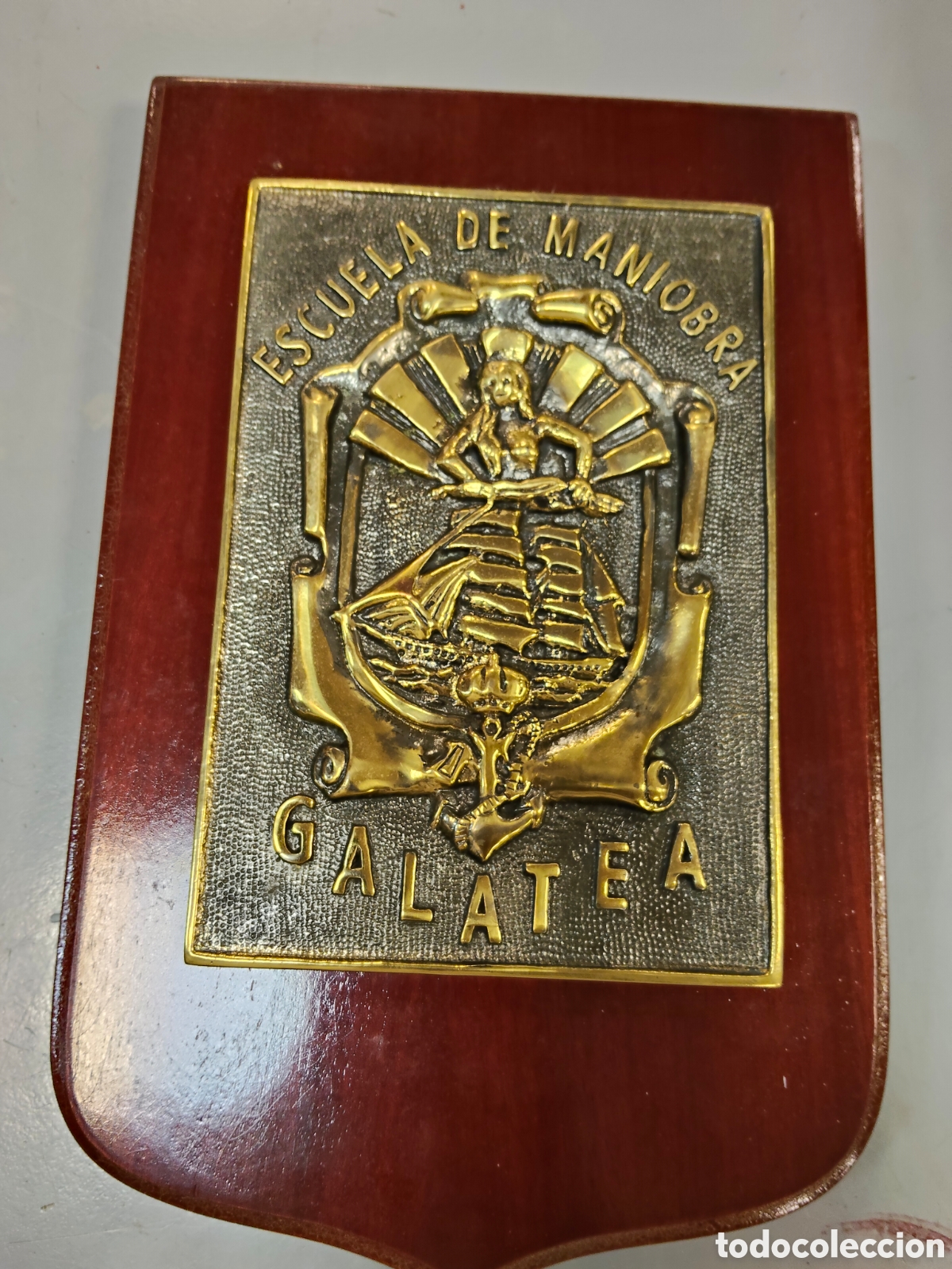 Antig&uuml;edades: Metopa de bronce Escuela de maniobra GALATEA