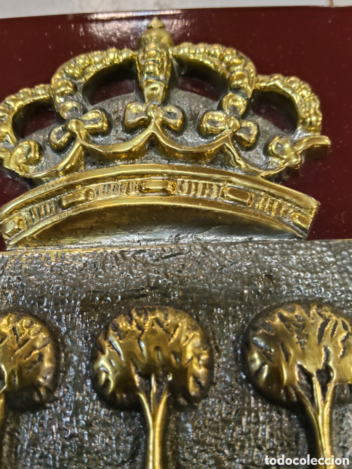Antig&uuml;edades: Metopa de bronce CERDIDO - Foto 2