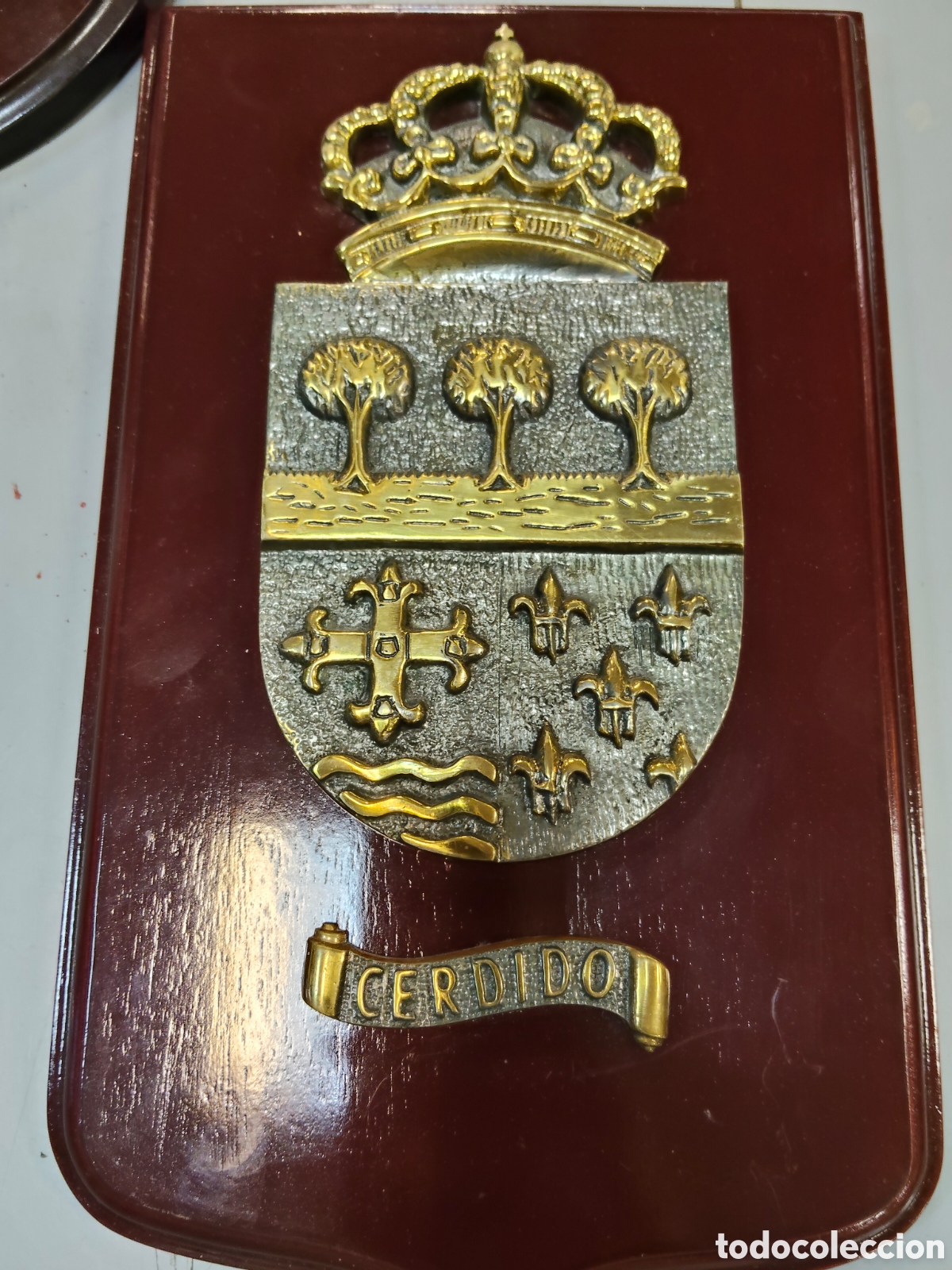 Antig&uuml;edades: Metopa de bronce CERDIDO - Foto 1