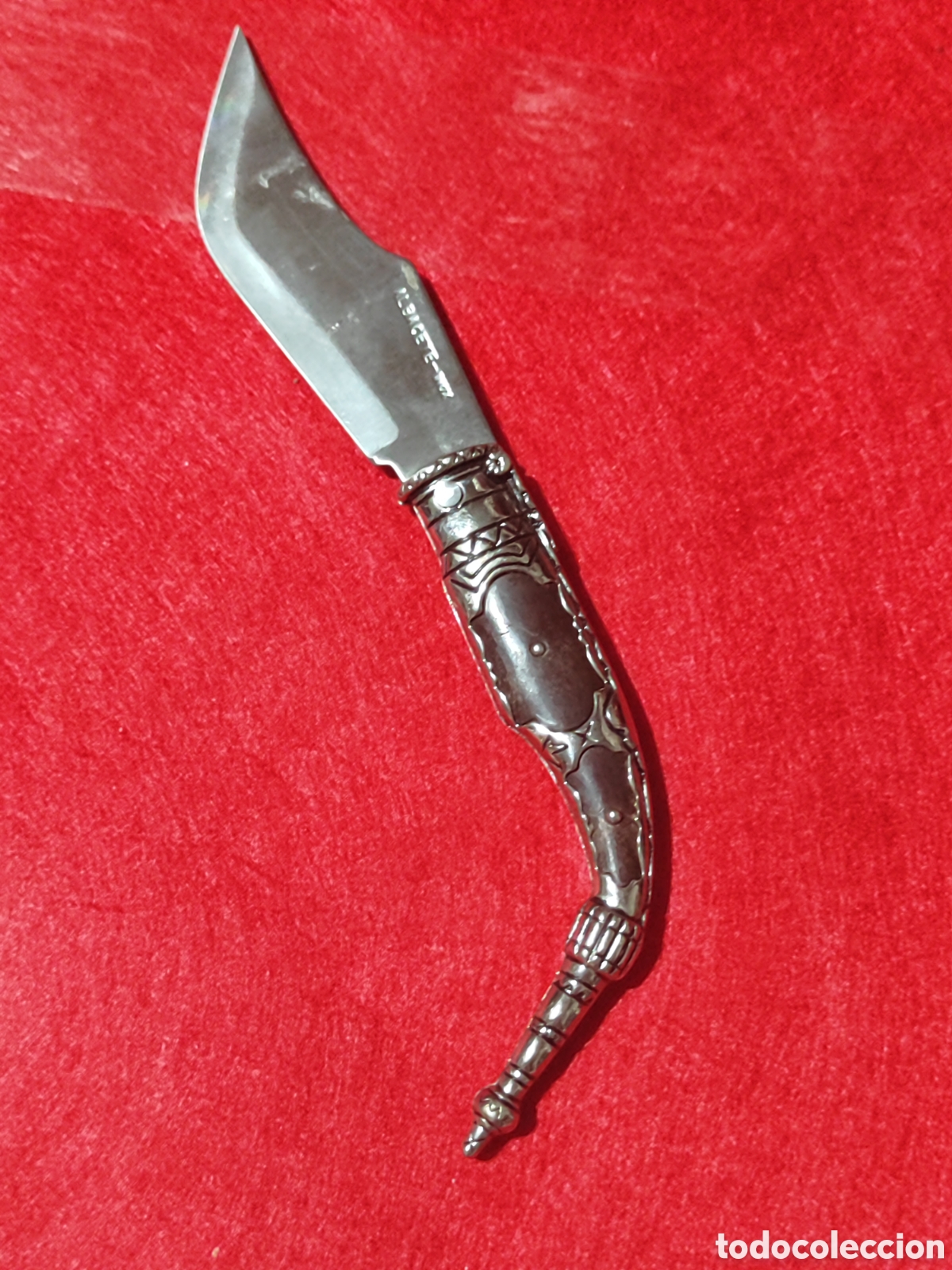 Antig&uuml;edades: Original navaja capaora Albacete Inox 21 cm