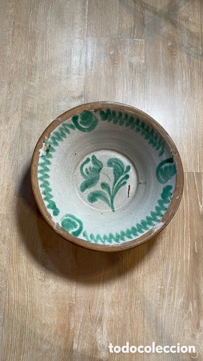 Antig&uuml;edades: Lebrillo Fajalauza Granada