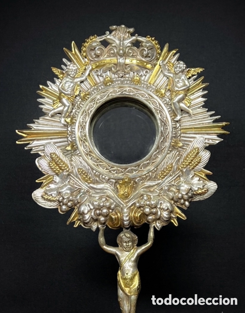 Antig&uuml;edades: Custodia Eucar&iacute;stica. Siglo XIX