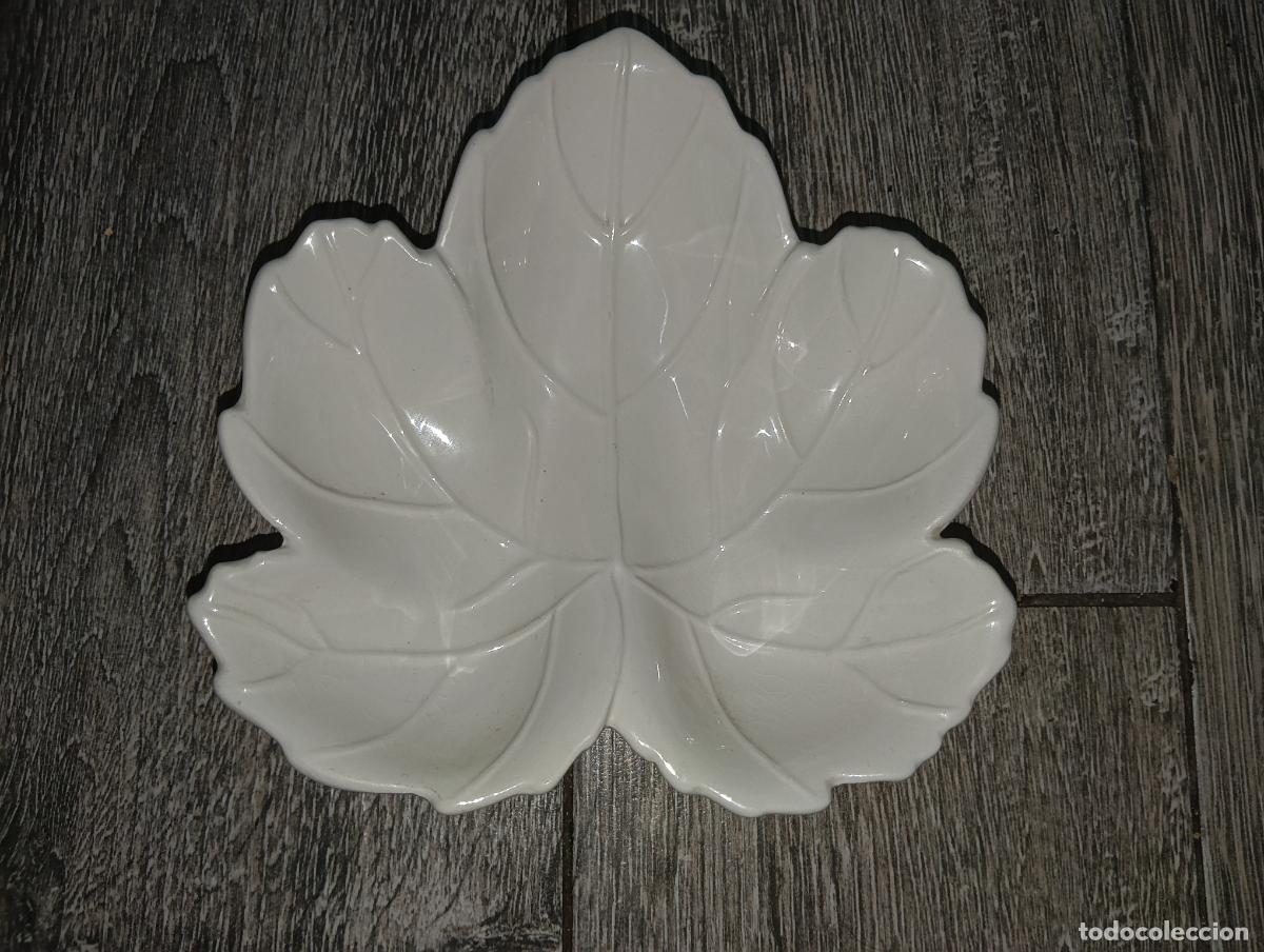 Antig&uuml;edades: Hoja Porcelana la Cartuja Pickman Sevilla bandeja vacia bolsillos